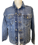 Nautica Men&#39;s Denim Jacket Size M Blue - $32.57 CAD