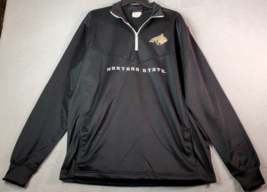 Montana State Bobcats Football TSI Sportswear Jacket Mens Large Black 1/... - £20.73 GBP