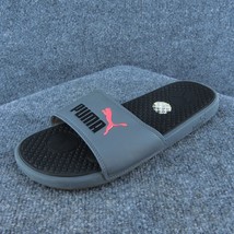 PUMA  Women Slide Sandal Shoes Gray Synthetic Size 9 Medium - £17.15 GBP