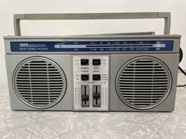 Sears SR2400 Series Stereo Receiver Boombox AM/FM  Radio 667-24090250 TESTED - £52.83 GBP