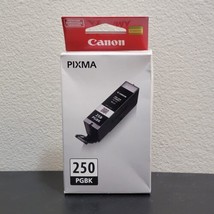 New Genuine CANON Pixma PGBK 250 BLACK Ink Cartridge 15 ml Tank - $18.76