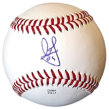 Leody Taveras Texas Rangers Signed Baseball 2023 World Series Autograph Proof - £62.90 GBP