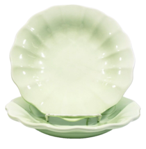 American Atelier Athena Soup Salad Bowls 8.75&quot; x 2&quot; Mint Green Set of 2 - £13.72 GBP