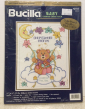 Bucilla Baby Celestial Birth Record Counted Cross Stitch Kit 42443 Seale... - $277.94 MXN