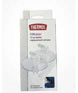 Thermos Replacement Straws for 12 Ounce Funtainer Bottle Clear One Size ... - €11,79 EUR