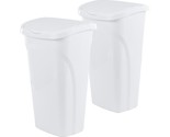 United Solutions 10 Gal/40 Qt Space-Efficient Kitchen Trash Can with Dua... - $66.99