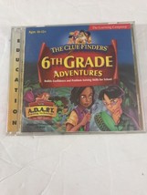 The Clue Finders 6th Grade Adventures PC Box76 Ships N 24hrs - £11.43 GBP