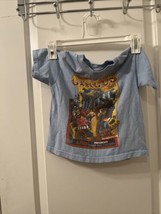 Madagascar3 Toddler Boys Short Sleeve T-Shirt Graphic Circus Theme Size 4T Blue - $22.31