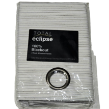 Total Eclipse 100% Blackout 2 Pk Window Panels Energy Saving Griffin Ivo... - £31.80 GBP