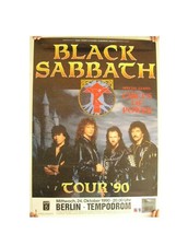Black Sabbath Concert Tour Poster Tommi Iommi German - $269.99
