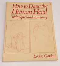 How to Draw the Human Head - Techniques and Anatomy by Louse Gordon - Vintage 70 - £7.51 GBP