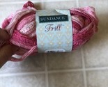 New Sundance Frill Yarn Color Variegated Pink Acrylic polyester blend - $10.84