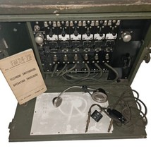 U.S. ARMY Signal Corps Switchboard BD-71  Leich Electric Company  - £590.22 GBP