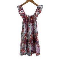 Seafolly Multi Print Frill Dress New Girls 2 - £24.68 GBP