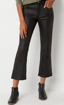 Frye and Co. Black Vegan Suede Ankle Length Pants Size: 22/24, Frye and ... - $39.00