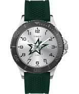 Timex Gamer Green Dallas Stars NHL 40mm Green Strap Men&#39;s Watch - $88.44 CAD