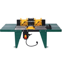 Electric Benchtop Router Table Wood Working Craftsman Tool - Green - $113.50