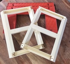 1978 Barbie Dream House A-Frame Roof Replacement Parts Roof And Rafters - $335.53 MXN