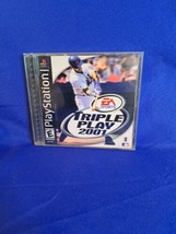 Triple Play 2001 (PlayStation 1, 2000) PS1 Complete w/ Manual CIB Tested - £13.18 GBP
