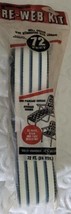 Vintage Wellington RE WEB Kit Lawn Chair 72ft Gray White Black Stripes New - £22.20 GBP