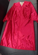 Moore Academic Apparel And Choir Robe Size S 5&#39;2-5&#39;4 Red GRADUATION/CHOIR Gown - £18.12 GBP