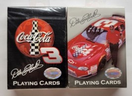 Dale Earnhardt #3 Coca Cola Bicycle NASCAR Playing Cards 2 Packs - £7.77 GBP