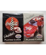Dale Earnhardt #3 Coca Cola Bicycle NASCAR Playing Cards 2 Packs - £7.90 GBP