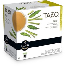 Tazo Zen Green Tea 16 to 110 Count Keurig K cup Pods Choose Any Quantity - $23.89+