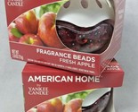 2X American Home by Yankee Candle Fresh Apple Fragrance Beads 2.6 Ounce ... - £10.12 GBP