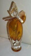 Big Gorgeous Hand Blown Art Glass Perfume Cologne Bottle Edgecomb Potters Maine - £47.47 GBP
