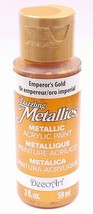 Dazzling Metallics EMPERORS GOLD Metallic finish Acrylic Paint art DecoA... - $16.43