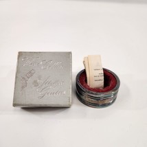 Canadian Airlines Silver Plated Wine Collar Engraved w/ Box Triplex Vtg - £19.07 GBP