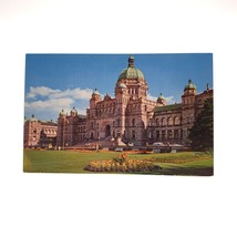 Vintage Postcard Parliament Buildings Victoria BC Legislature Provincial Museum - £11.09 GBP
