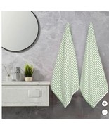 Trident Limited Bath Towels Green 2-Piece 30&quot; X 58&quot; Cotton 600 GSM - $82.32 CAD