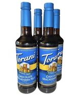4x Torani Sugar Free Chocolate Macadamia Nut Syrup 25.4 fl oz (750 ml) B... - $1,190.80 MXN