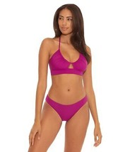 Becca Color Code Hipster Bikini Bottoms - Berry, Size Large - £20.18 GBP