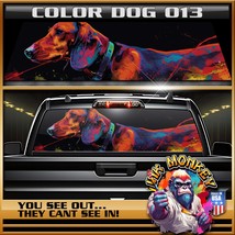 Color Dog 013 - Truck Back Window Graphics - £43.35 GBP+