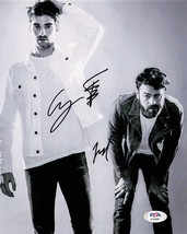 Alex Pall Andrew Taggart Signed 8x10 Photo PSA/DNA Autographed Chainsmokers - £101.86 GBP