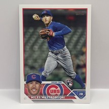 2023 Topps Series 2 Baseball Miles Mastrobuoni Base RC #592 Chicago Cubs - £1.56 GBP