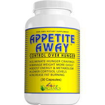 APPETITE AWAY-Suppressant Weight Loss Supplement (30 Capsules) - £11.95 GBP
