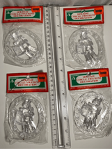 Vintage Plastic COMMODORE Christmas Ornament-Drummer Boy-NOS Lot of 4 De... - £19.44 GBP