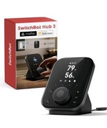 SwitchBot Hub 3 (3rd Gen), Smart Home Hub with 2.4&quot; IPS Screen &amp; Knob Re... - $108.89