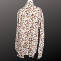 Royal Highness Equestrian Western Show Shirt White Paisley 3XL NWT  image 3