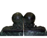 Bey Berk GLOBE SOLID BRONZE BOOKENDS Mother Earth  SCULPTURE Bey Berk - £79.89 GBP