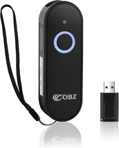 Mini 2D Bluetooth Barcode Scanner 2.4G Wireless Barcode Scanner, 3-In-1 Portable - $44.99