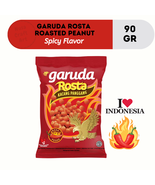 Garuda Rosta Roasted Coated Peanuts  Spicy Flavor 90gr - $522.68 MXN