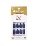 KISS GOLDFINGER GEL GLAM READY TO WEAR 24 NAILS GLUE INCLUDED - #GFC03 - £4.69 GBP