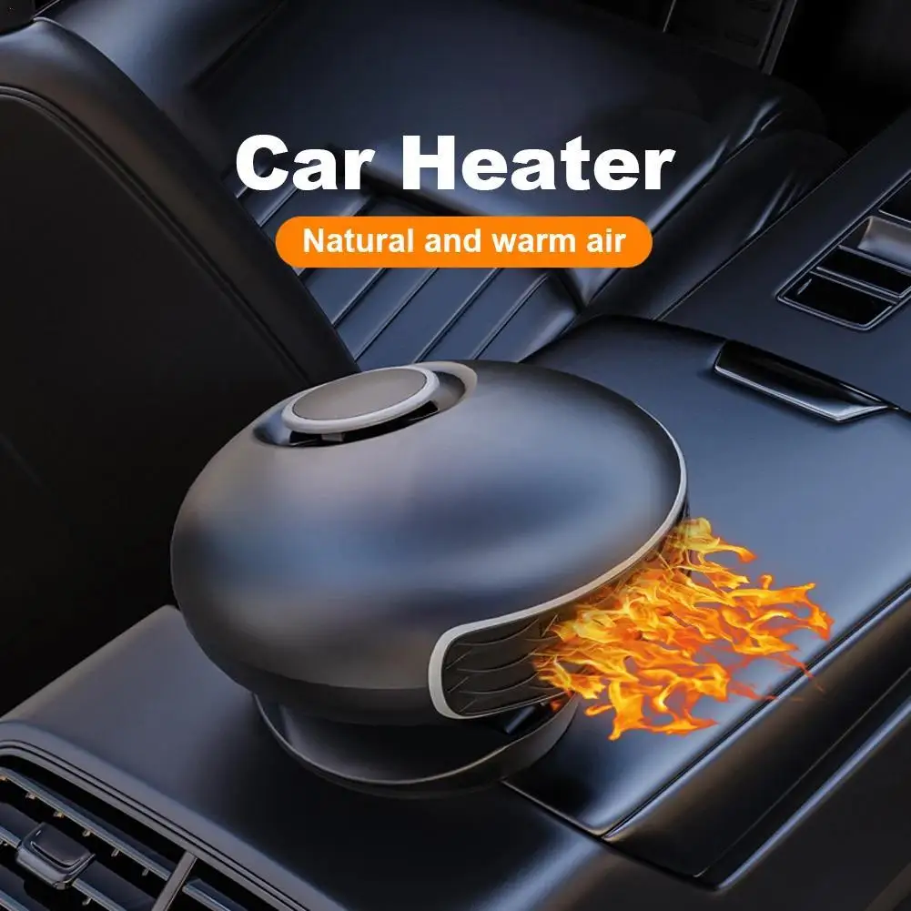 12V Electric Car Heater Fast Heating Window Defogger Defrosting Cooling Fan 360° - £11.49 GBP