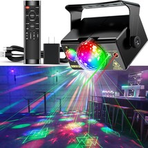 Disco Ball Dj Disco Light Party Lights Sound Activated Strobe Lamp Stage Light w - £75.94 GBP
