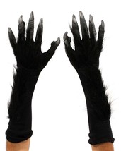 Monster Beast Hands Gloves Black Paws Claws Animal Behemoth Demon Giant Freak Ho - £39.31 GBP